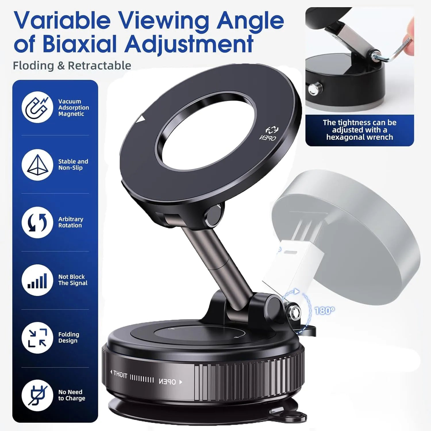 Pocket Magnetic Car Phone Mount