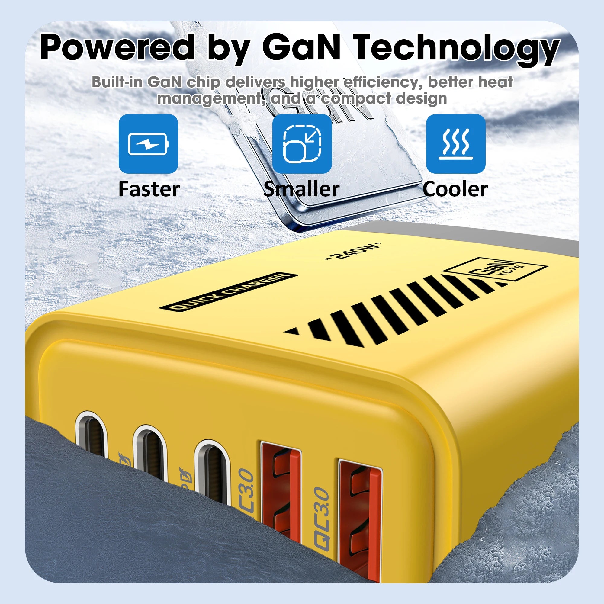 FlashGaN Fast USB-C Charger