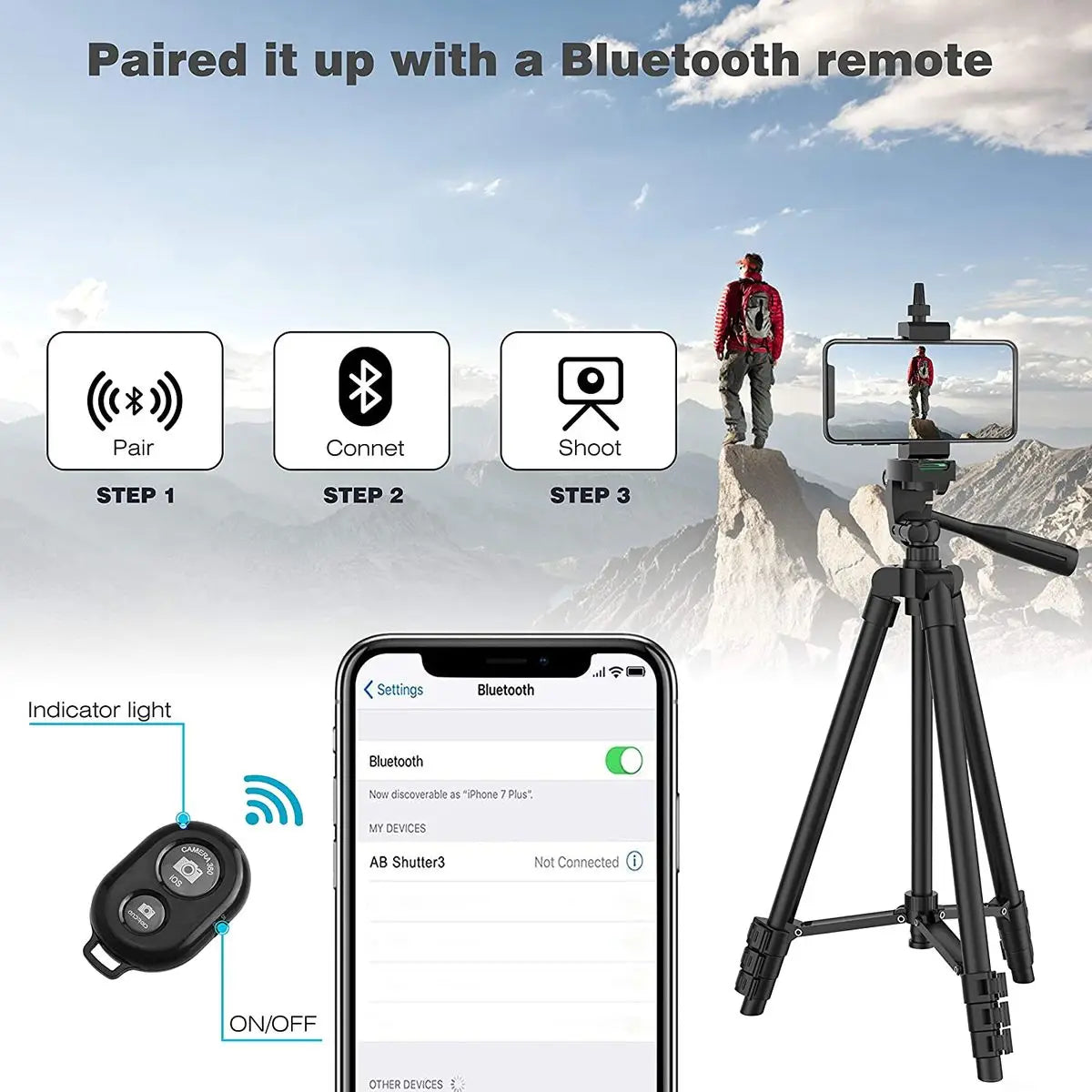 FlexGrip Phone Tripod Stand
