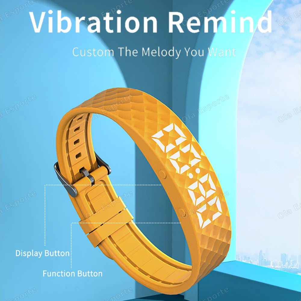 Smart LED Fitness Tech Bracelet