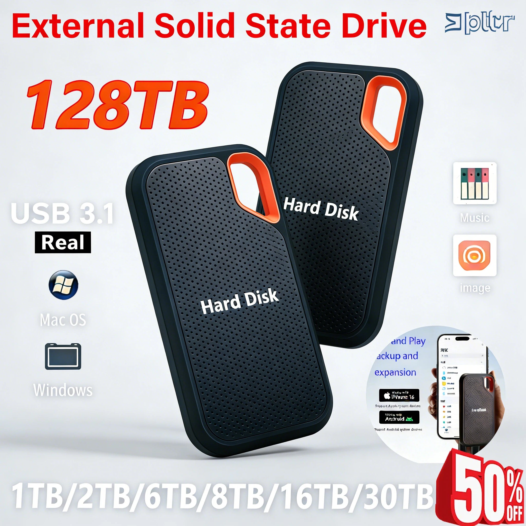 TitanFast Portable SSD
