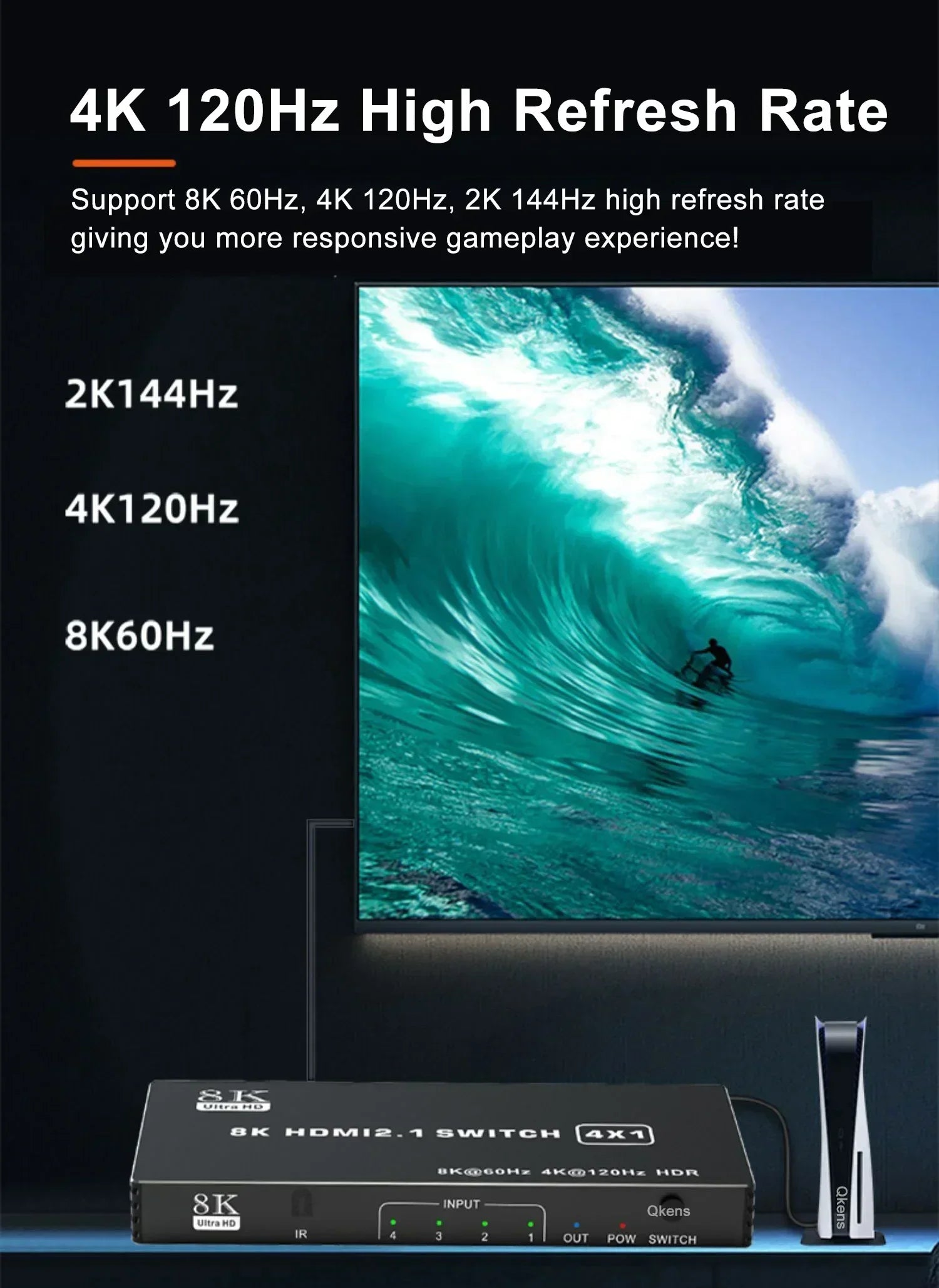 ProStream 4K HDMI Switch